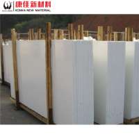 Wholesale faux stone slabs nano white marble stone crystallized glass slab