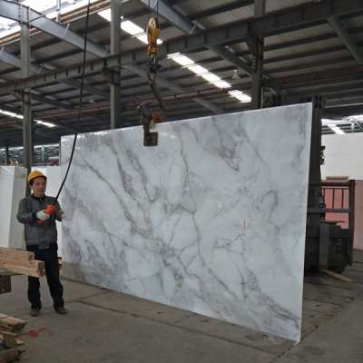 King Bird Crystallized Nano Artificial White Calacatta Marble