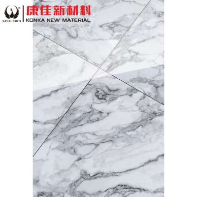 Cheap Price  White Tile Block Bar Countertop Carrara Marble Slabs 3d Stone Wallpaper Nano White Marble Stone