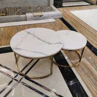 Calcatta,Carrara nano glass panel for table tops,furniture