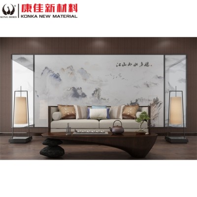 artificial white alabaster acrylic solid surface stripe sheet stone